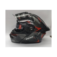 PREMIUM HELMET MHR GTZ FU935 FLIP UP GRAY/RED