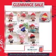 WAREHOUSE SALE] BTS doll, BTS chibi doll, BTS Korean boy band style clothes changing doll