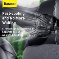 Baseus Original Car Fan Cooler Foldable Silent Fan For Car Backseat  Mini USB Desk Fan