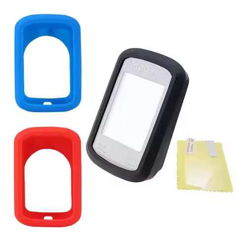 Silicone Soft Protective Case Screen Protector Film Cover For Magene C206/Pro Bike Computer Bicycle 