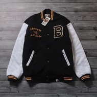 Varsity Bape Jaket Bomber Varsity Bape Bomber Pria Bape Bomber Cewek