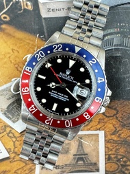🌈🌈新返貨啦🌈Vintage Rolex GMT-Master 16750💙❤️原裝百事圈 T&lt;25黑面 淨錶💙❤️VU1313（旺角店）