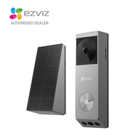 Ezviz EP3X Pro 2K Smart Security Video Battery Doorbell with Solar Panel CS-EP3X-R100-6E32WPD