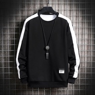 Ready stock long sleeve tshirt men round neck tshirt casual long sleeve tees men fashion tshirt clot