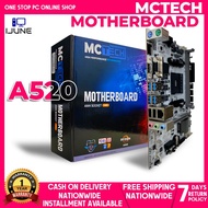 MOTHERBOARD MCTECH Ddr4 Motherboard nd new Ddr4 Motherboard AMD A520 Chipset Best for Gaming Enthusi