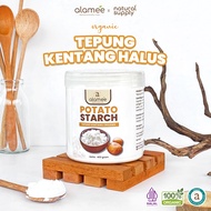 ALAMEE Tepung Kentang Halus Potato Starch Tepung Kue PREMIUM Mashed Long Potato Powder 400gr