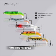 LURE KINGDOM BUZZ Fishing Bait – Top Water Lure 9cm 13g VMC SharpHOOK Buzzbait