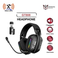 ONIKUMA GAMING HEADPHONE GT808 (2.4G + BLUETOOTH + WIRED) Original - TRI-MODE GAMING HEADSET WITH ST