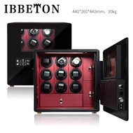 IBBETON Watch Winder Intelligent Safe Deposit Box Automatic Watch Steel Storage Safe Box 6/9/12 Watches &amp; Jewelry Storage Cabinet Watch Box