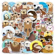 Taiwan Otter Cartoon Waterproof Sticker Luggage Locomotive Laptop