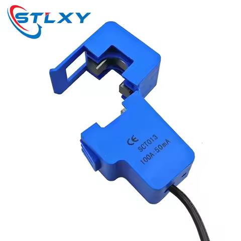 Stlxy SCT013 SCT-013-000 Non-invasive AC Current Sensor 5A 10A 15A 20A 30A 50A 60A Split Core Curren