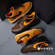 Sneakers Cram School NIKE AIR FORCE 1 GORE-TEX Waterproof Brown Orange Men Retro Low-Top Casual Shoe
