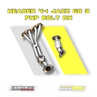 Harace Exhaust Jazz GD 3 PNP Header Exhaust WARRANTY