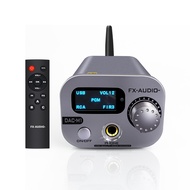 FX-AUDIO DAC-M1 Decoder Bluetooth 5.0 APTX ESS9038Q2M 32Bit 768kHz DSD512 USB DAC Headphone Amplifier with Remote RCA