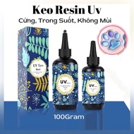 Transparent UV Resin Glue, Quick Dry UV Resin Glue, Handmade UV Glue, Odorless.