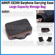 DdHifi CZ300 Earphone Carrying Case - Large Capacity Storage Bag