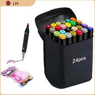 Double-Ended Art Marker Pen Set Alcohol-Based Artist Alcohol Color Paint