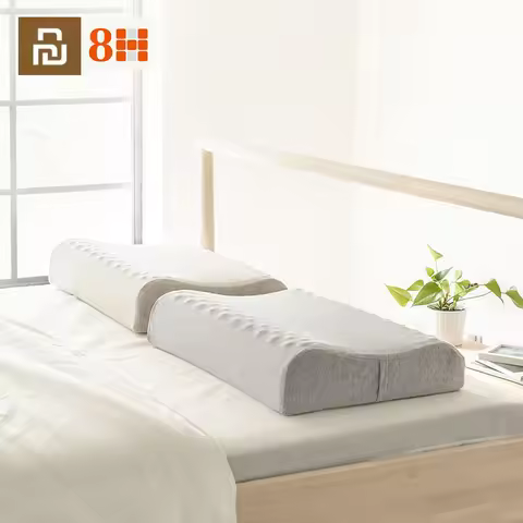 Youpin 8H 60x40cm Natural Latex Massage Pillow SPA Z3 Sleeping Cervical Massage Pillow Health Neck B