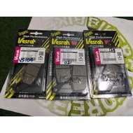 VESRAH BRAKE PAD SUZUKI GSX-S750 GSX S750 (2015-2016)