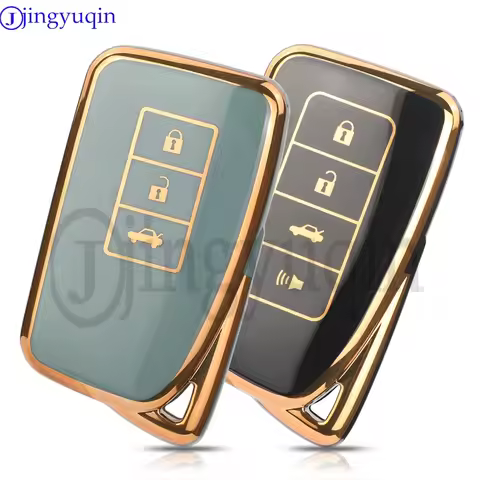 jingyuqin TPU Car Key Case Cover For Lexus NX300 RX350 Es300h Rx450h GS300 GX470 IS250 ES350 LX570 G