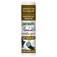 Lip Therapy Lip Balm 0.25 Ounce - Vanilla Spice Flavor - Enhanced with Pure Emu Oil Montana Emu Ranc