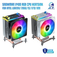 Snowman X400 PWM RGB Heatsink For Intel LGA2011/2066/E5/X79/X99