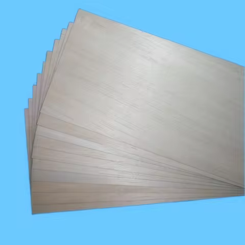 10pcs 500x100x0.75/1/1.5/2/2.5/3/4/5mm EXCELLENT QUALITY Model Balsa wood sheets for DIY airplane bo