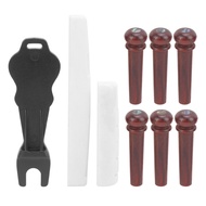 Guitar Bridge Pin Pegs Puller Cocobolo Wood Stringed Instrument Accessories ReplacementMX0230D