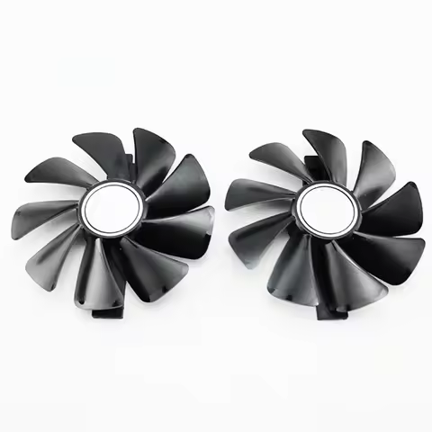 BNGF-2Pcs CF1015H12D Cooler Fan for Sapphire Radeon RX 470 480 580 570 for NITRO Mining Edition RX58