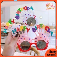 Funny Happy Birthday Glasses Mickey Party Selfie Beach Sunglasses Celebration Cermin Mata Foto Hari 