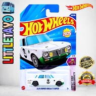 Hot Wheels Alfa Romeo Giulia TI Super White Diecast Classic Car