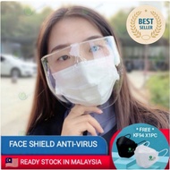 Face Shield / Anti-virus Face Shield / Full Mask Anti-fog Face Shield - Adult &amp; Kids Size