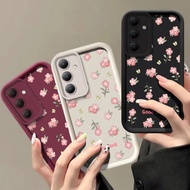 Plant Flowers Case Compatible for Samsung S25 Plus S25 Ultra A35 A50 A50S A30S A51 A52 A52S A53 A54 