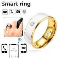 KISSFENY Finger Digital Ring, Multifunctional Magic Wear NFC Smart Ring, Intelligent Wearable Connec