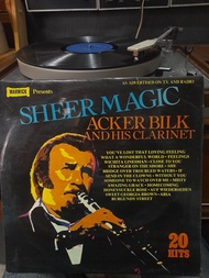 00364 SHEER MAGIC ACKER BILK AND HIS CLARINET เพลงบรรเลง    แผ่นเสียง vinyl Lp 33rpm 12"สภาพกำลังฟัง