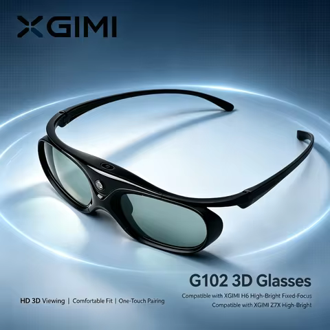 XGIMI Shutter 3D Glasses Are Suitable for XGIMI H6 High Brightness Fixed Focus Edition and XGIMI Z7X
