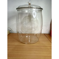 Crystal Lid Jar – Premium Jar Glass Jar with Lid Airtight Container