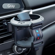 SEAMETAL Car Water Cup Holder Outlet Air Vent Beverage Mount Holder Drink Bottle with Hook Car Organ