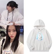 Harian Stan F169 NewJeans Hanni HAERIN Same Style Hoodie Kpop Fashion NJZ Casual Cotton Long sleeved