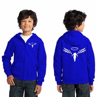 jaket zipper anak laki laki valhalla walhalla - biru xl