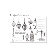 No. 33 Glazed Light Shadow mtk Silicone Seal Transparent Handbook Supplies Crystal Creation