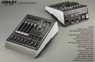 Power mixer ashley 4channel Ashley studio4 / studio 4