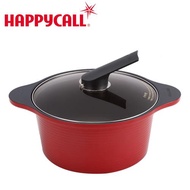HAPPYCALL韓國IH耐酸鋁湯鍋煮面煲湯健康涂層耐腐蝕電磁爐24cm4升