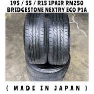🇯🇵🇯🇵 195/55/R15 Bridgestone Nextry Eco P1A Tyre  Tayar ( Japan )