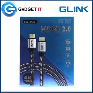 GLINK GL-201 HDMI 2.0 HIGH-DEFINITION MULTIMEDIA INTERFACE CABLE 1.8M-20M (CAB-CB326/CB309/CB310/CB3