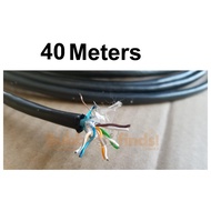 Ubiquiti Tough Cable PRO STP (TC-PRO) Outdoor Ethernet Cable (40 meters), this is a shielded UTP