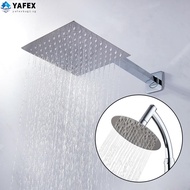<YF>Shower Head 8 inch Large Long lasting Overhead Ease of use Stainless Steel