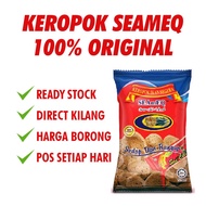 READY STOCK | Keropok SEAmEQ Ikan Segera Terengganu  Percuma Sos Pencicah Doorgift Goodies 1Pcs