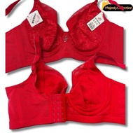 Bra 40D Besi Span Nipis Cotton Lembut Wired Bra