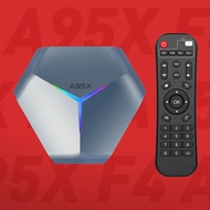 NEW BOX a95xf4 4GB RAM 128GB TvBox Malaysia Android 10 BOX amlgic S905X4 support 2.4G and 5G WiFi Bl